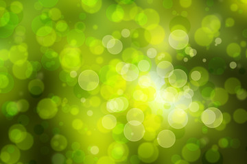 Fototapeta premium Natural green blurred background.