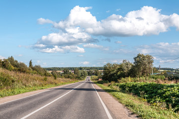 road in rural areas