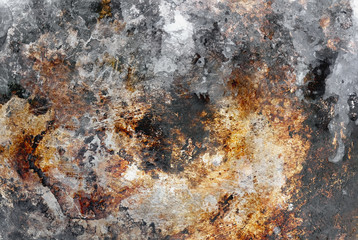 burn stain and smut with smoke stain (center of frame is selecte