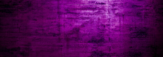Verwitterte alte violette Oberfläche als breiter Hintergrund - obrazy, fototapety, plakaty