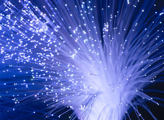 Fototapeta na wymiar fiber optical network cable
