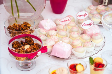 Dessert table for a party