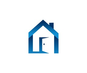 Obraz na płótnie Canvas House logo
