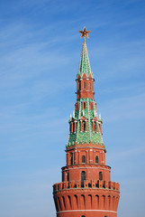 Moscow Kremlin. Color photo.