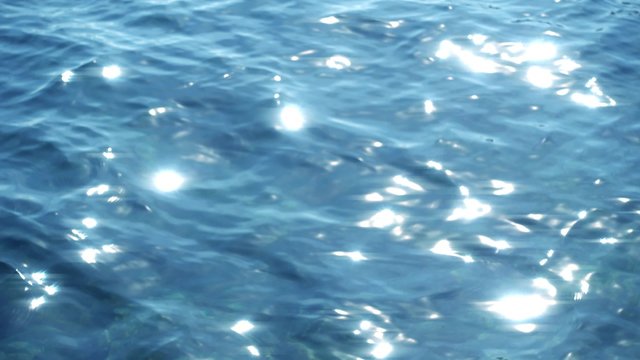 sun reflections at the water surface