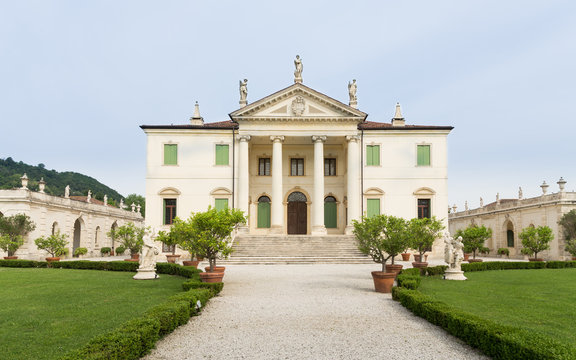Vicenza, Veneto, Italy - Villa Cordellina Lombardi, built in 18th century.
