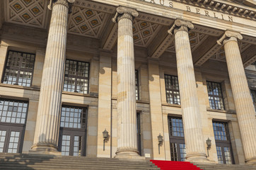 BERLIN, GERMANY - APRIL 11, 2014: Concert hall at the Gendarmenm