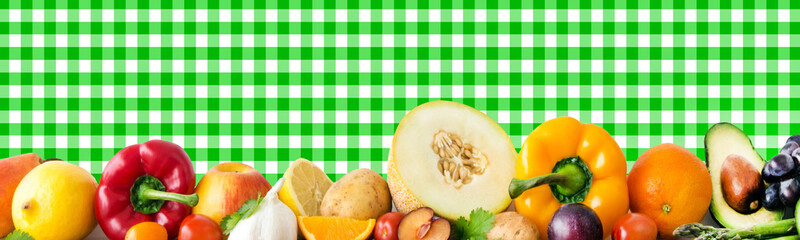 Vegetables and fruits