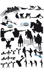 pictogrammes sports divers