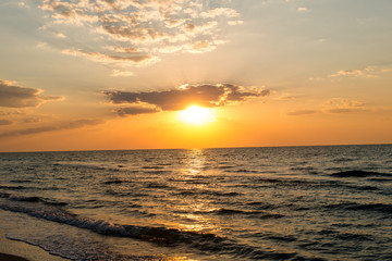 sea at sunrise
