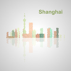 Obraz premium Singapore skyline for your design