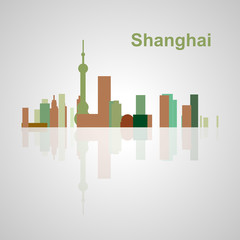 Obraz premium Singapore skyline for your design