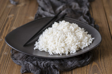 Green curry with chicken and rice      