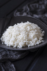 Green curry with chicken and rice      