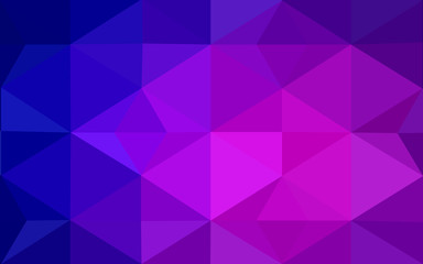Obraz premium Multicolor pink, blue polygonal design pattern, which consist of triangles and gradient in origami style.