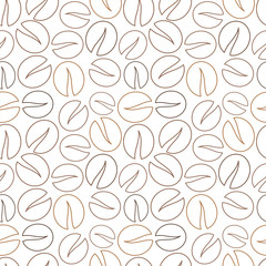 Coffee beans vector