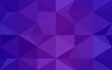 Obraz premium Multicolor purple, pink polygonal design pattern, which consist of triangles and gradient in origami style.