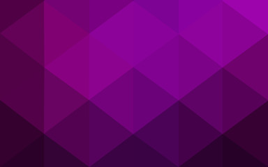 Obraz premium Dark pink polygonal design pattern, which consist of triangles and gradient in origami style.
