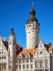 Obraz premium Leipzig: Neues Rathaus