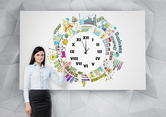 Fototapeta premium Business process