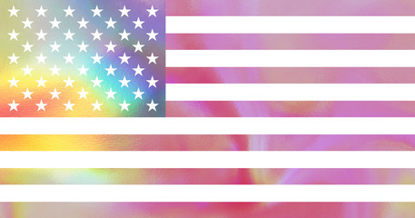 Obraz premium American flag