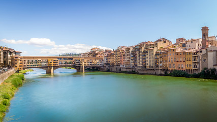 Naklejka premium Bridge Ponte Vecchio, Italy