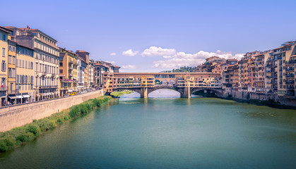 Obraz premium Bridge Ponte Vecchio, Italy
