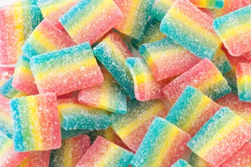 Deurstickers beautiful candy colorful © francesco