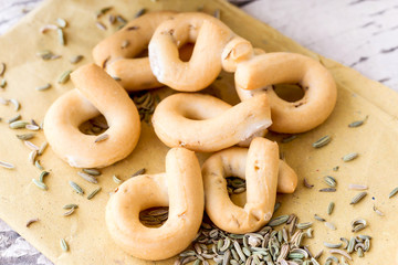 Naklejka premium italian taralli