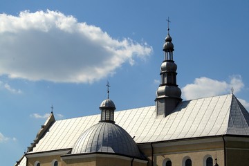Fototapeta na wymiar roof of church