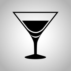 Martini glass icon