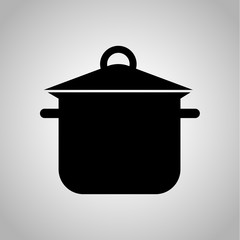 Kitchen pot icon