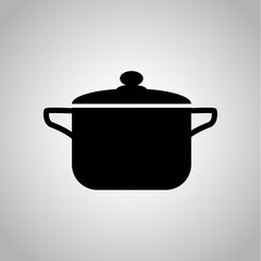 Kitchen pot icon