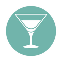 Martini glass icon