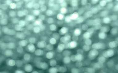 Blue- green Abstract Bokeh