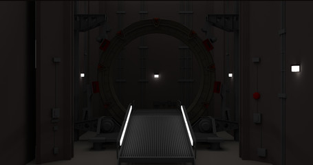Stargate SGC Set Gateroom