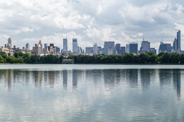 Jacqueline Kennedy Onassis Reservoir in Central Park,  NYC