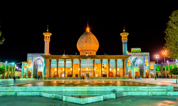 Shah Cheragh, a funerary monument and mosque in Shiraz -  Iran