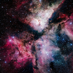 Stars nebula in space. Elements of this image furnished by NASA