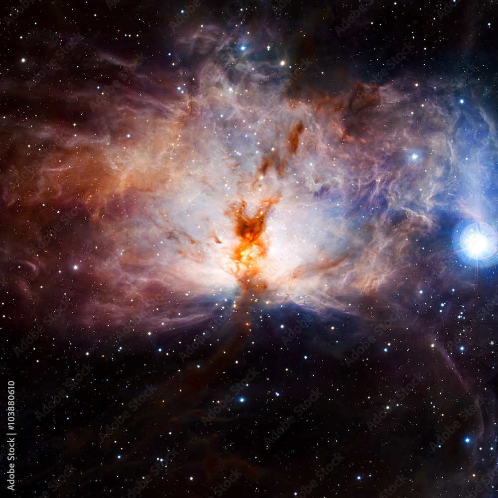 Canvas Prints stars nebula in space. elements of this image furnished by nasa