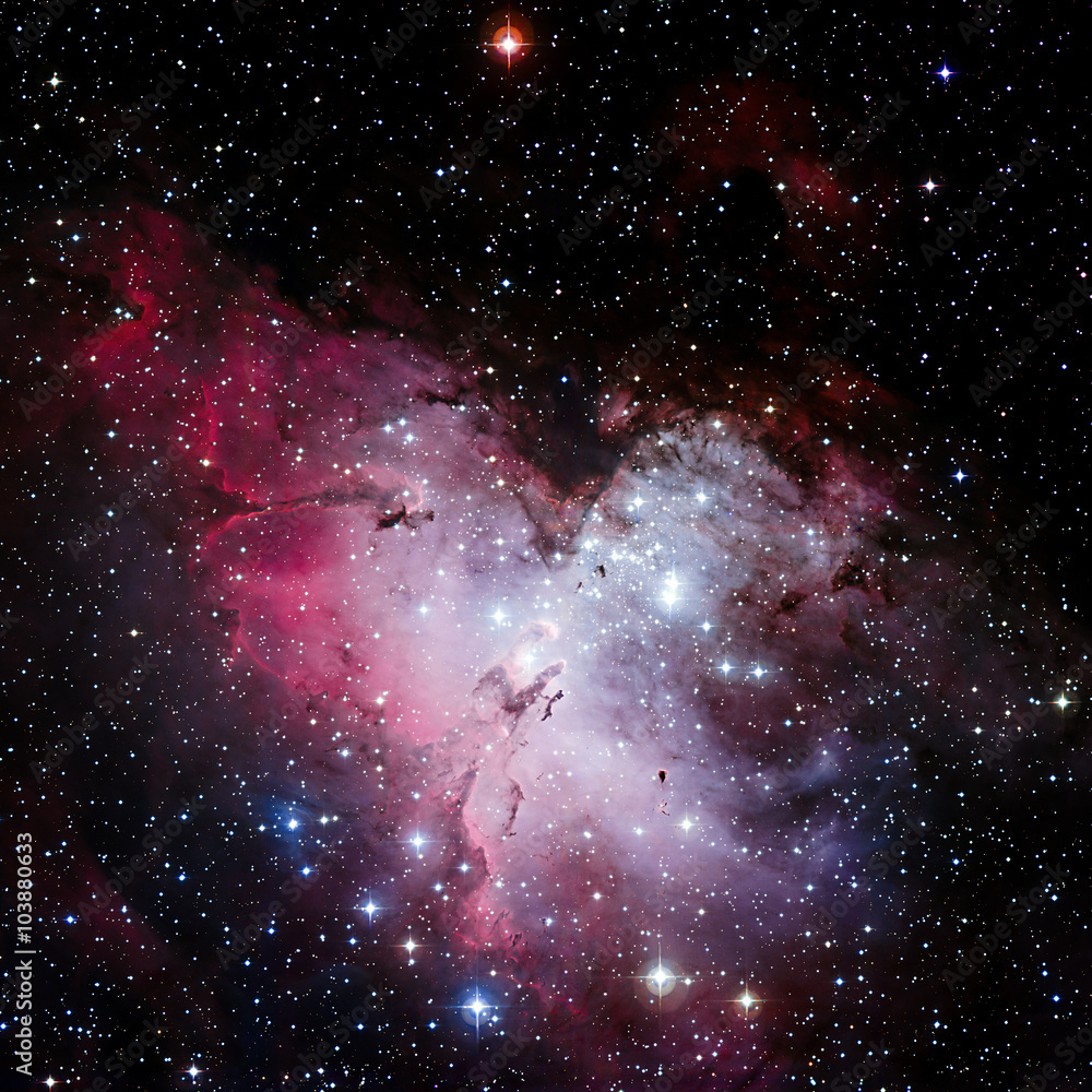 Canvas Prints stars nebula in space. elements of this image furnished by nasa