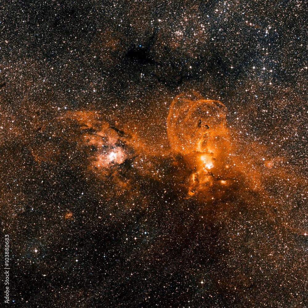 Canvas Prints stars nebula in space. elements of this image furnished by nasa