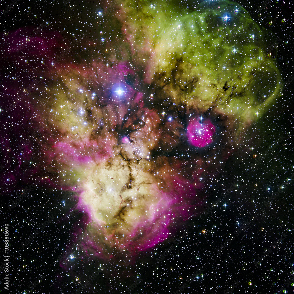 Canvas Prints stars nebula in space. elements of this image furnished by nasa