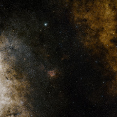 Stars nebula in space. Elements of this image furnished by NASA