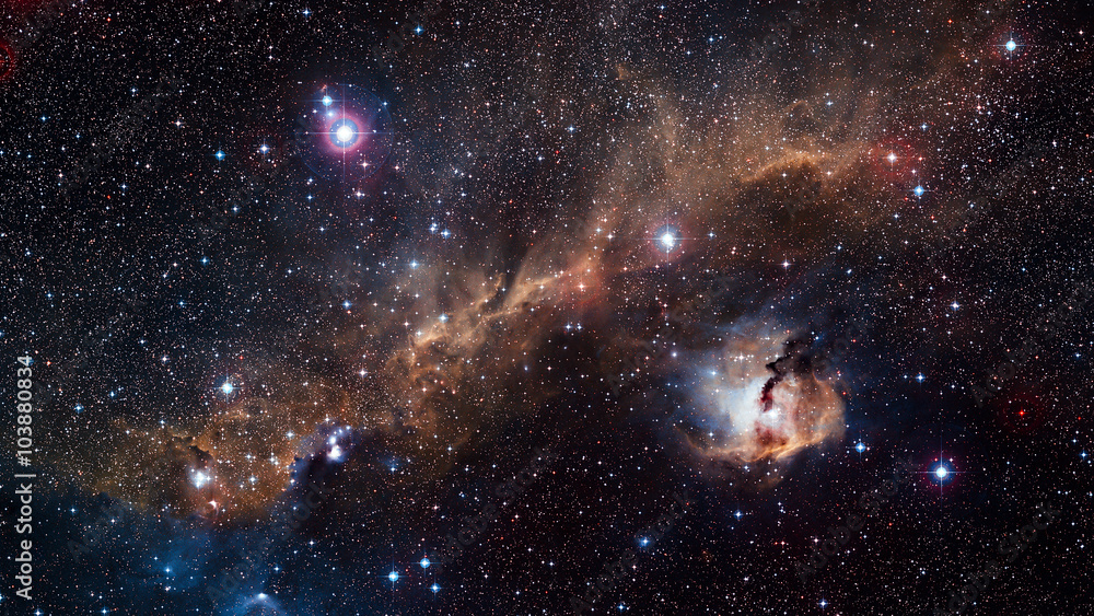 Canvas Prints stars nebula in space. elements of this image furnished by nasa