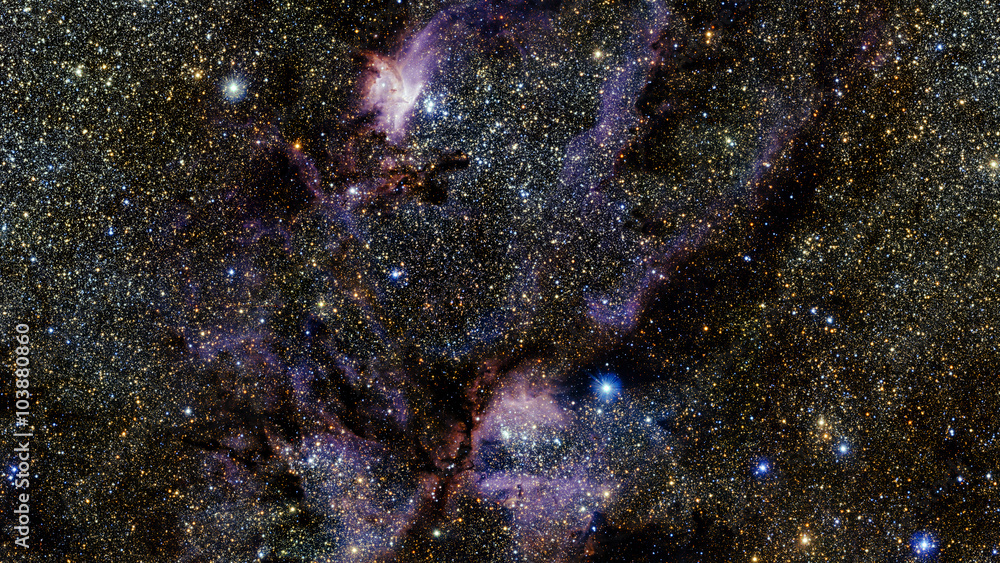 Canvas Prints stars nebula in space. elements of this image furnished by nasa