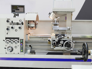 The image of metal-working machine
