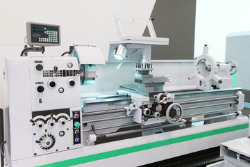 The image of metal-working machine