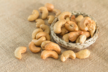 Roasted cashew nuts