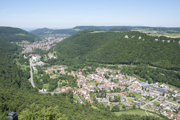 top view, Germany, Bad Waterberg
